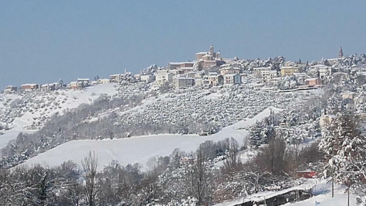 B & B Il Sicomoro Montecarotto Bagian luar foto